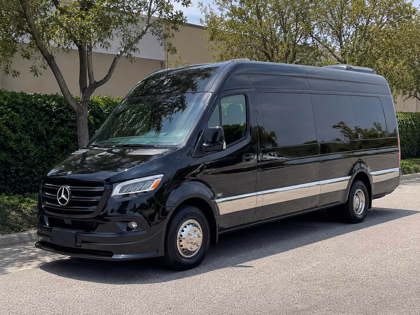 Grand Rapids School Event Transportation party bus exterior